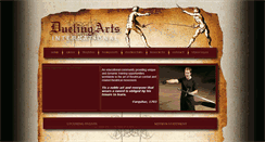 Desktop Screenshot of duelingarts.com